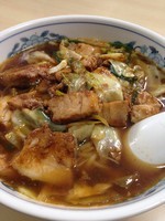 「ホイコーローメン」@手打ちらーめん 金龍の写真