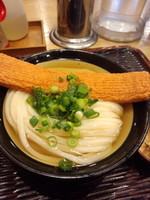 「ひやかけ400円+赤天160円」@丸香の写真