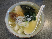 「鶏塩ラーメン＋玉子：680円＋100円」@鳥七の写真