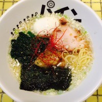 「パイナップル塩ラーメン￥720円(味玉サービスCP)」@パイナップルラーメン屋さん パパパパパインの写真