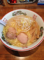 「豚骨ラーメン・大盛り・ネギ抜き」@とんこつらぁめん いっちゃがの写真