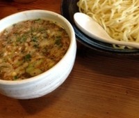 「つけめん　　750円」@鶏の穴の写真