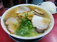 「ラーメン 大￥600+ライス 小￥100」@天天,有の写真