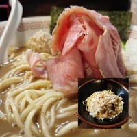 「鶏白湯煮干しらーめん＋替え玉」@らぁめん小池の写真