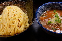 「濃厚魚介つけめん ＋カレ変ライス」@麺屋 中川會 神保町店の写真