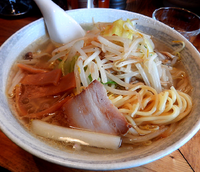 「塩野菜(900円）」@泉岳寺 らーめん徳の写真