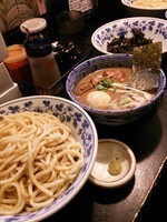 「【本日夜営業限定】濃厚塩つけ麺中盛り＋ライス」@狼煙 〜NOROSHI〜の写真