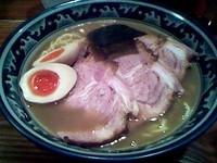 「特製らーめん（900円）+大盛（100円）」@らーめん木尾田の写真