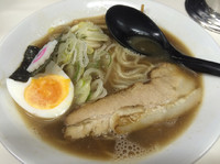 「にぼしらーめん 550円」@らーめん つけめん 満帆 赤堀店の写真