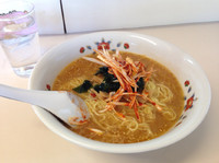 「ネギ味噌ラーメン（大盛り）750円＋130円」@大龍の写真