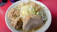 「ラーメン並(あぶら、ネギ、肉玉W)」@ラーメン一心の写真