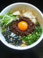 「カレー台湾まぜそば（チーズトッピング）」@らーめん まぜそば てっぺん 春日井店の写真