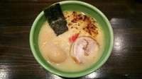 「太麺 煮玉子入りラーメン」@麺匠 むさし坊 武蔵浦和本店の写真