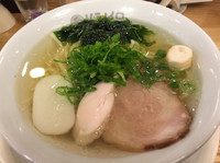 「塩煮干しそば830円」@ソラノイロ salt & mushroomの写真