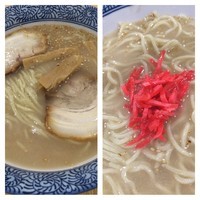 「塩らー麺 640円」@長州ラーメン 万龍軒 富士見店の写真