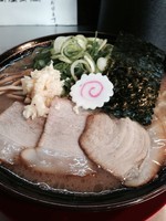 「濃厚中華そば 大盛」@東京神田 角中中華そば店 幡ヶ谷店の写真