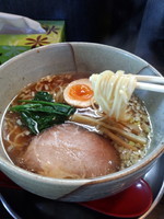 「ラーメン（細）720円」@麺屋 番の写真