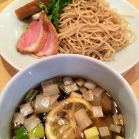 「鴨つけそば900円」@紫 くろ㐂の写真