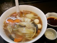 「あんかけそば」@おおぜき中華そば店の写真