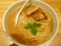 「かますとイカの煮干しそば」@煮干し中華そば三四郎の写真
