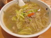 「タンメン　「590円」」@来集軒の写真