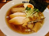 「鶏清湯魚介らーめん 並￥750」@ヒキュウの写真