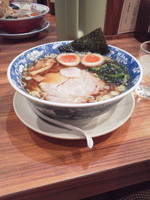 「味玉醤油ラーメン濃口（￥800）」@麺屋 楼蘭 梅田店の写真