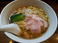 「【限定】煮干ら～めん」@らーめん かねかつの写真