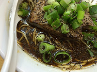 「【限定】黒ソバ」@煮干中華ソバ イチカワの写真