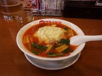 「太陽のチーズラーメン」@太陽のトマト麺 十日市場支店の写真