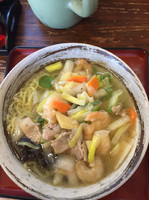 「えびラーメン 税込842円」@中華さくらの写真