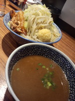 「つけめん（中 野菜・ニンニク）880円」@ラーメン燈郎の写真