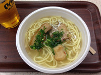 「沖縄そば」@BLUE SKY OKA 21番ゲートショップの写真