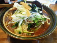 「ガーリックペッパー味噌らーめん 750円」@飯坂ラーメン こぶしの写真