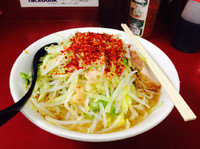 「小ラーメン ニンニク脂」@ラーメン二郎 相模大野店の写真