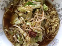 「野菜ラーメン 680円」@ひかり食堂の写真
