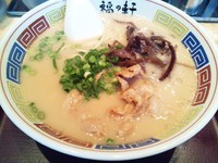 「特製ラーメン（390円）+替え玉（110円）」@豚骨らーめん 福の軒 秋葉原店の写真