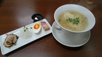 「【限定】あご節コンチータ・・750円」@塩らーめん 千茶屋の写真