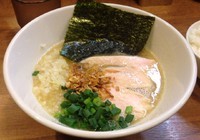 「濃厚鶏白湯そば(期間限定)＋半ライス(780円＋100円)」@煮干しそば 虎空の写真