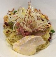 「トリュフオイルのまぜそば」@麺庵 小島流の写真