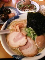 「濃厚塩ラーメン＋ドライカレー」@麺屋 扇 SENの写真