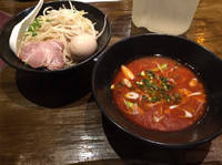 「勝浦タンタンつけ麺」@麺屋MASTER PIECE 一宮店の写真