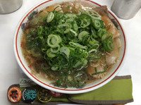 「ラーメン（ネギ多め）」@本家第一旭 たかばし本店の写真