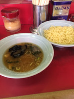 「つけめん 醤油 並 600円」@もっちゃんラーメンの写真