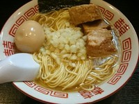 「【限定】淡麗　京都産最高級いりこソバ 750円 ＋味玉」@中華ソバ 伊吹の写真