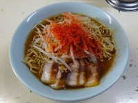 「大もりぶたラーメン（770円）ヤサイニンニクトウガラシ」@ラーメン生郎の写真