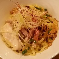 「アンチョビの油そば」@麺庵 小島流の写真