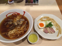 「あさりDX  780円  和え玉→裏提供？」@麺＆cafe Coi.Coi.の写真