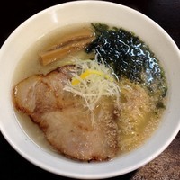 「魚介旨塩」@麺屋 あさ蔵の写真