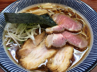 「良温そば醤油750円、肉増し200円」@良温(Ra-on)の写真